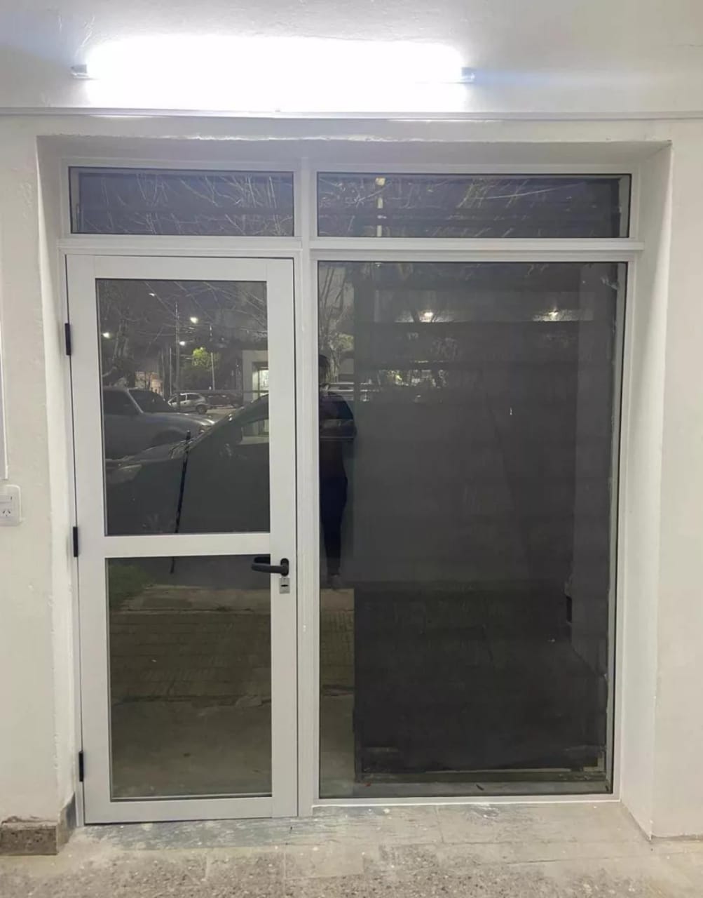 Cerramiento de aluminio y vidrio a medida